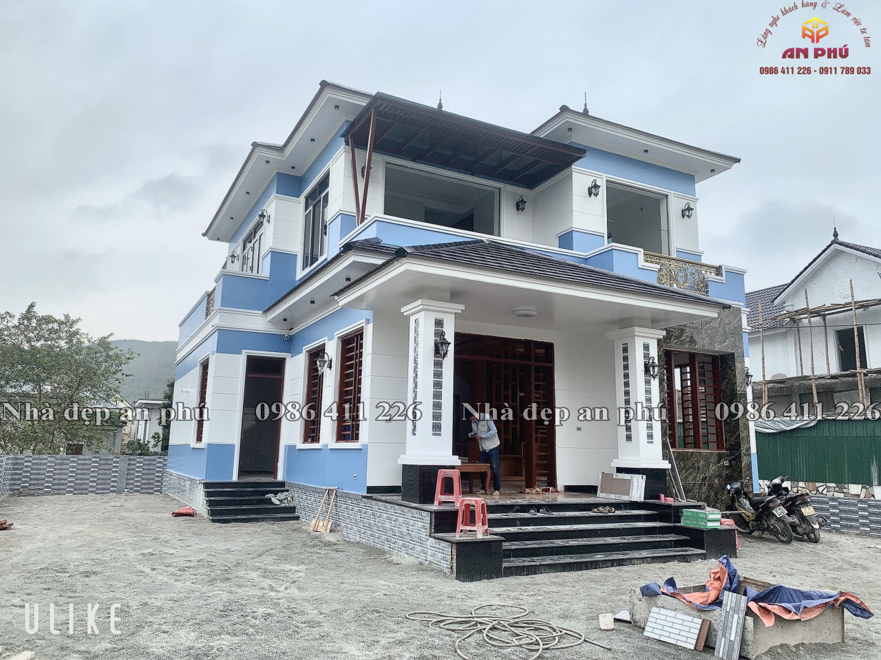 Hoàn thiện mẫu nhà 2 tầng mái nhật ở Hưng Tây Hưng Nguyên Nghệ an