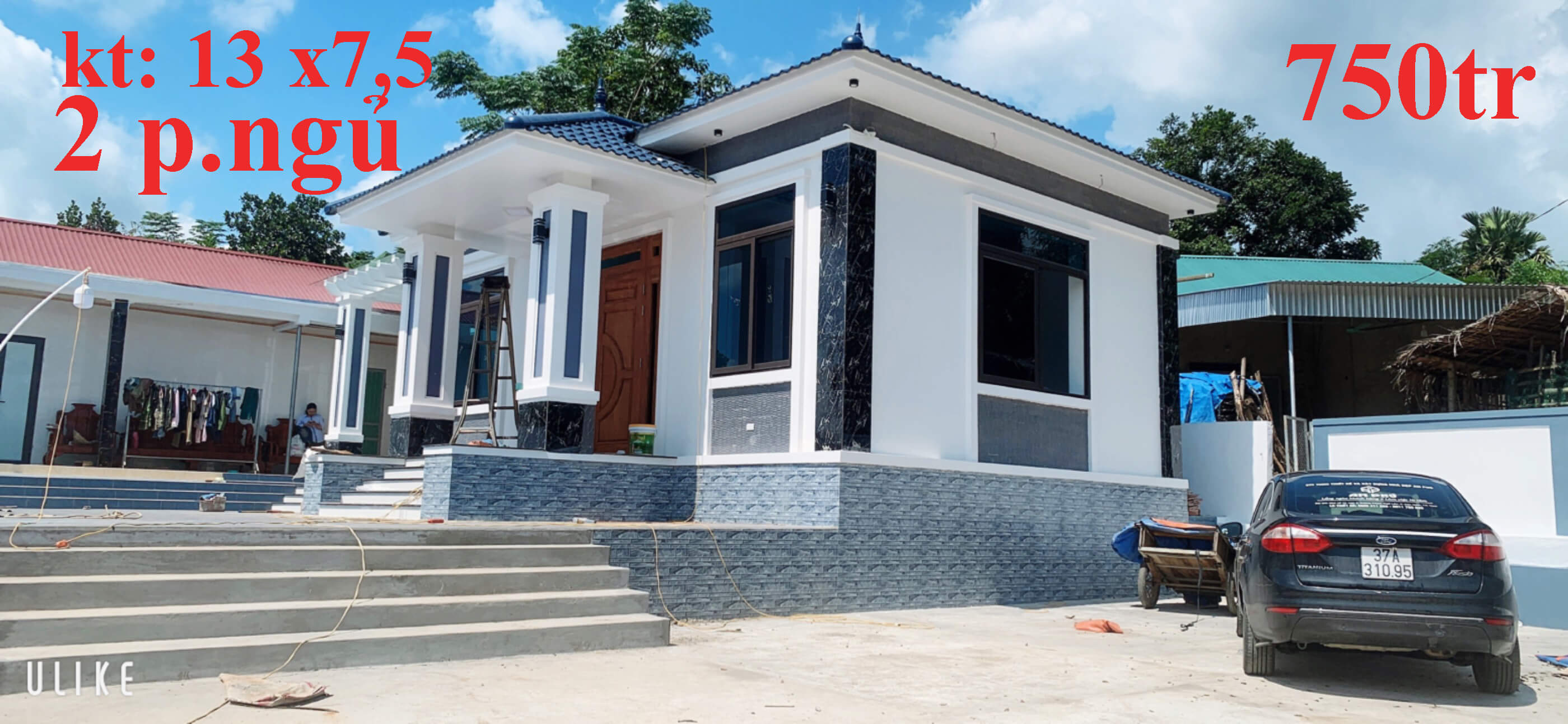 Hoàn thiện trọn gói nhà cấp 4 mái nhật ở Quỳ Hợp Nghệ An