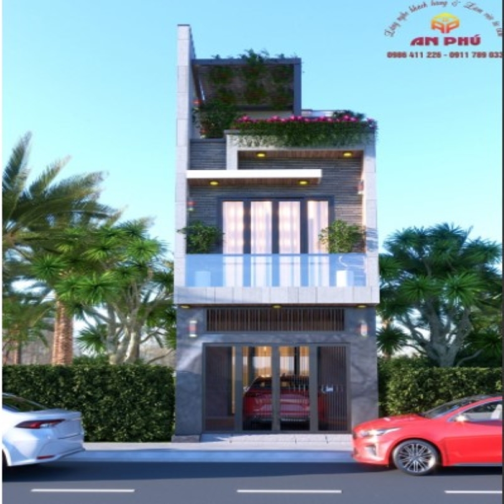 Nhà phố 3 tầng rộng 4m ở TP Vinh, Nghệ An