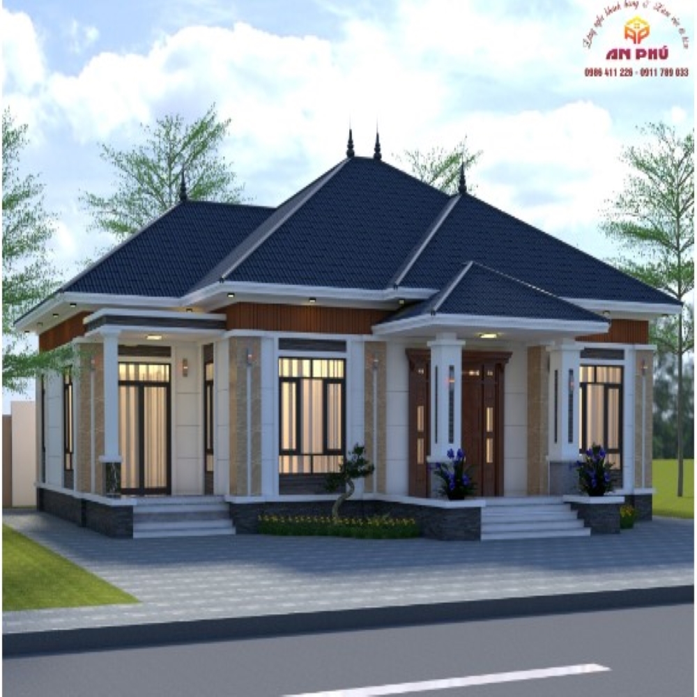 Mẫu nhà vườn đẹp mộng mơ