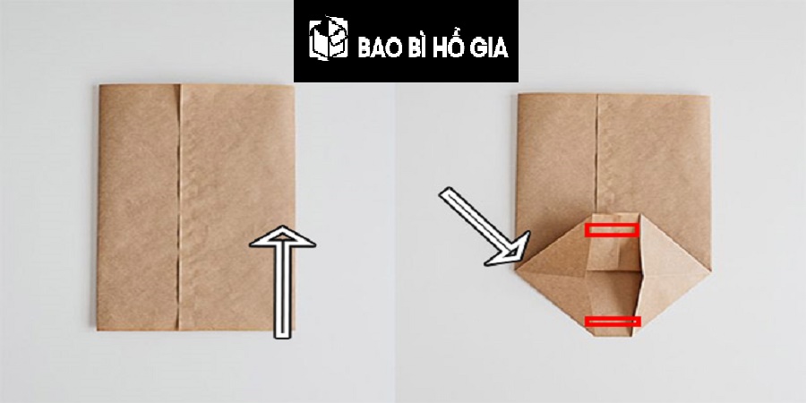Cách gấp túi đựng quà bằng giấy