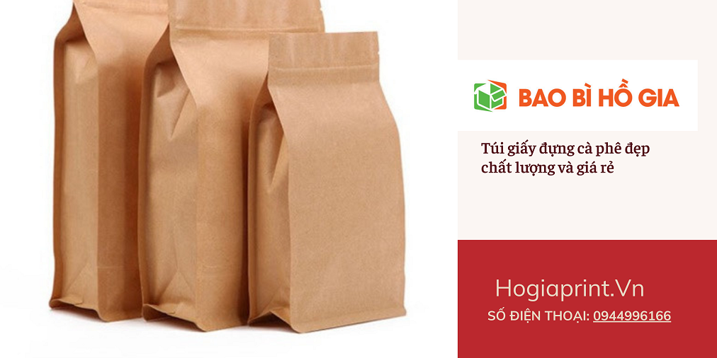 Túi giấy đựng cà phê