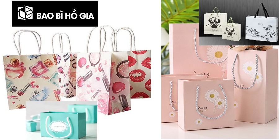Túi giấy đựng mỹ phẩm