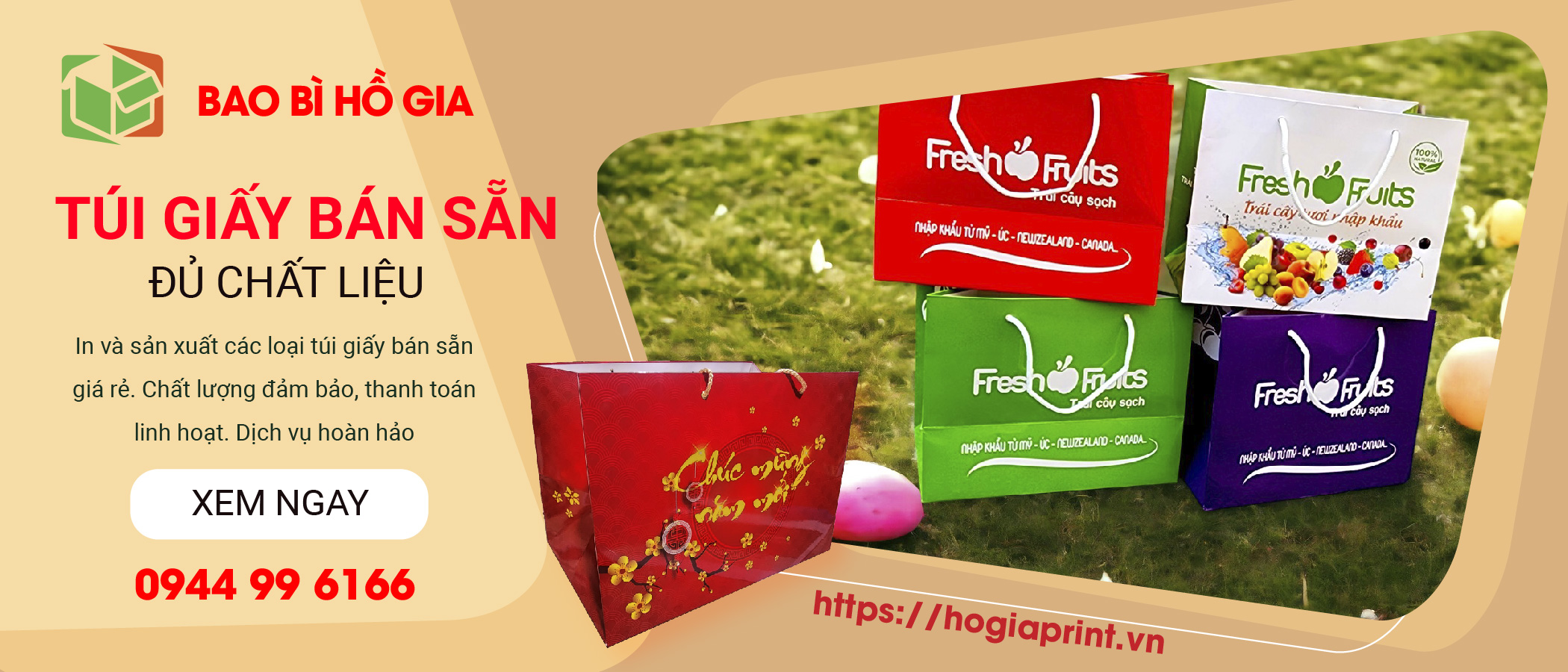 Túi giấy bán sẵn