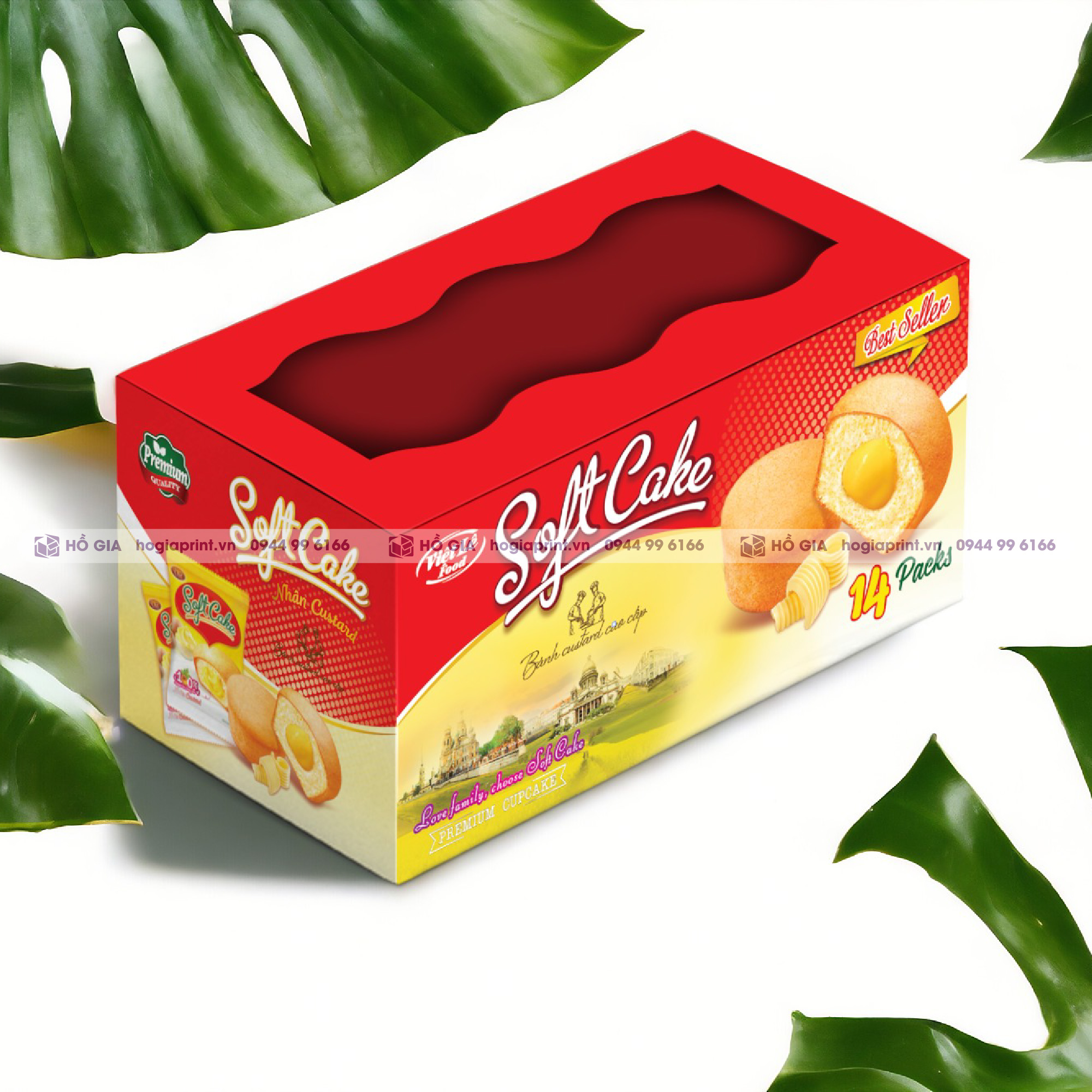 in hộp giấy đựng bánh