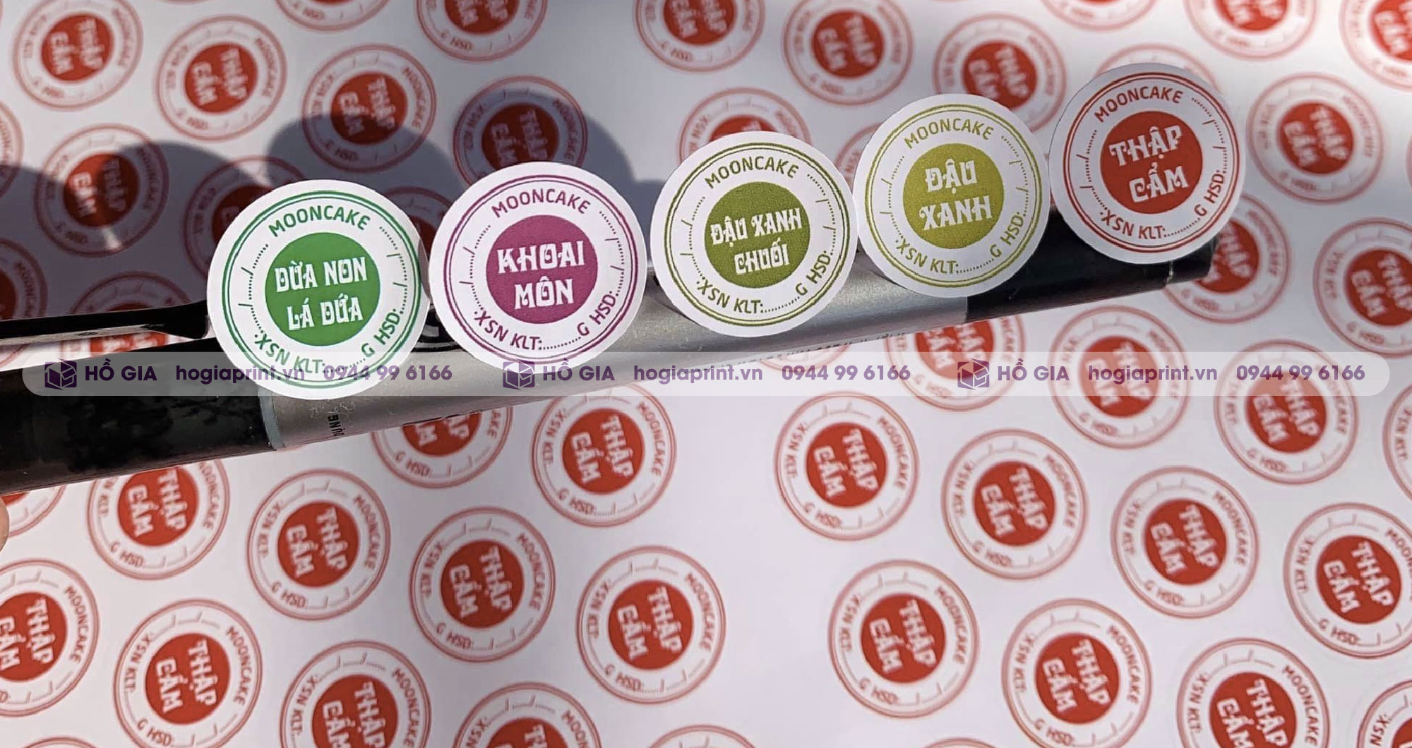 Tem nhân bánh trung thu giá rẻ