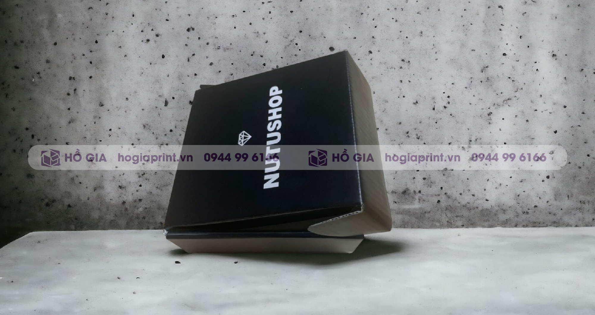 Hộp sóng cài được làm theo kích thước chuẩn