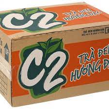 C2 Đào 455ml (24 Chai/Thùng)