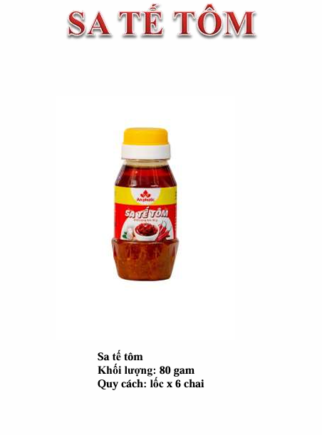 SA TẾ AN PHƯỚC 80GRAM