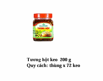 TƯƠNG HỘT ĐẬU NÀNH AN PHƯỚC 200GRAM