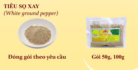 Tiêu Sọ Xay 50G