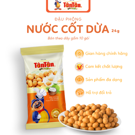 ĐP vị Nước Cốt Dừa 24gr 10 gói/ dây x 10 dây/ thùng 10K1