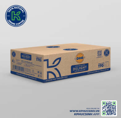 Cà Phê Sữa Hòa Tan K Delight 3 In 1 170gram
