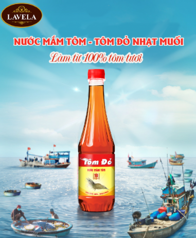 NƯỚC MẮM TÔM ĐỎ - NHẠT MUỐI 10N 500ml (quấn kèm tôm ngon 100ml)