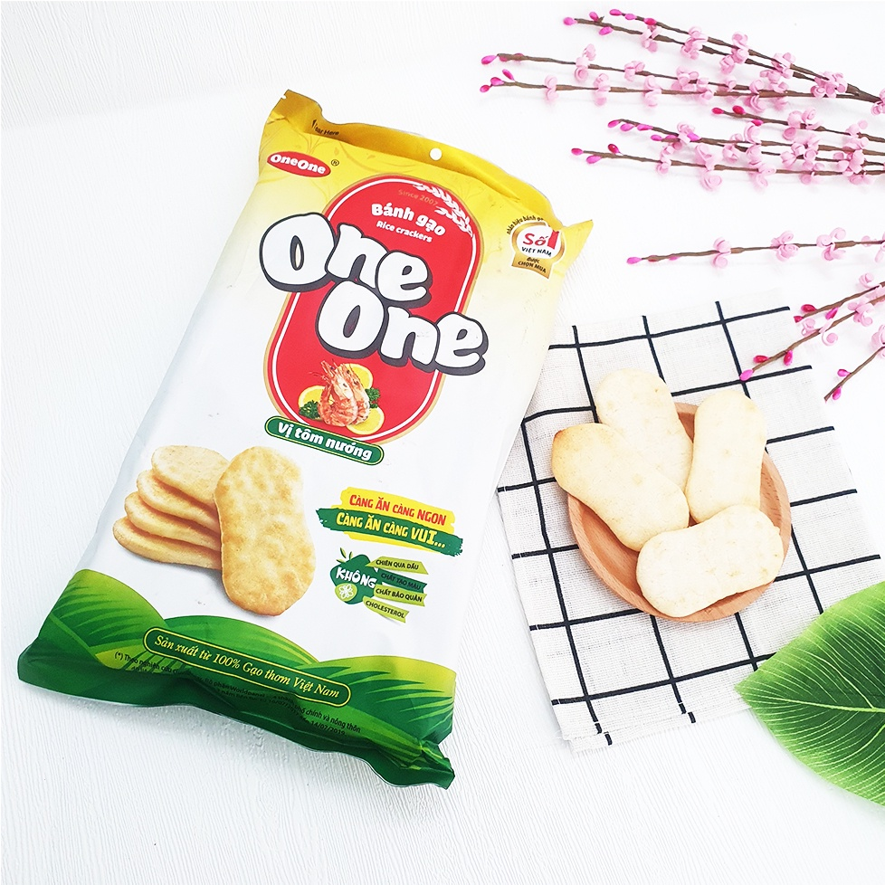 M - Bánh mặn vị Tôm nướng 150gr