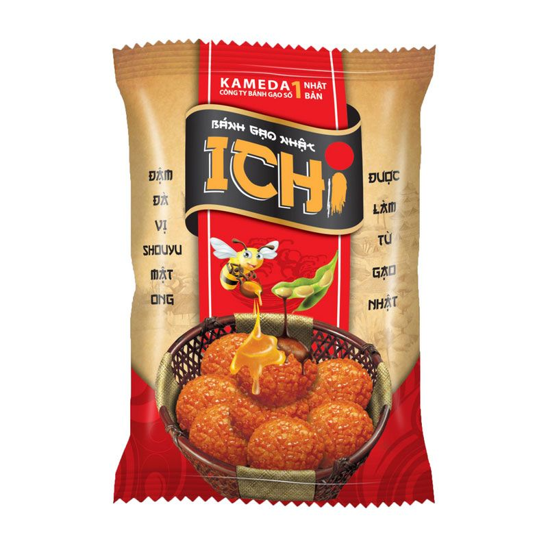 M - Bánh gạo ICHI vị mật ong 180g