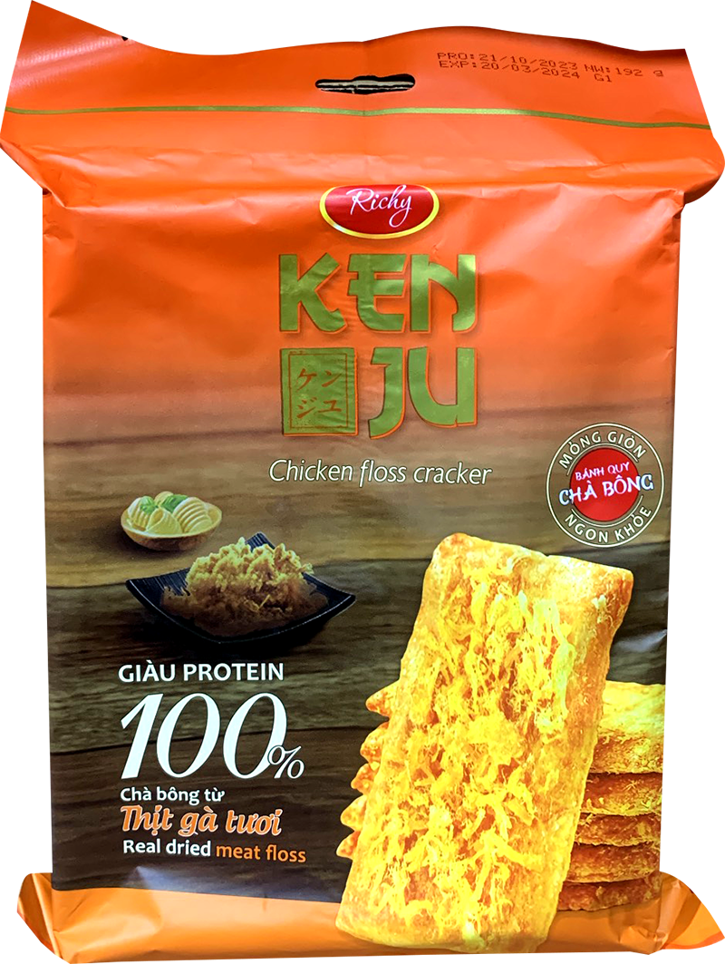 kenju chà bông 192g x 18