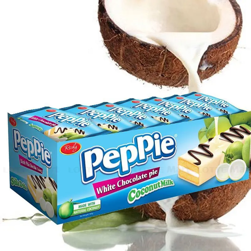 Peppie khay SỮA DỪA 360gx12