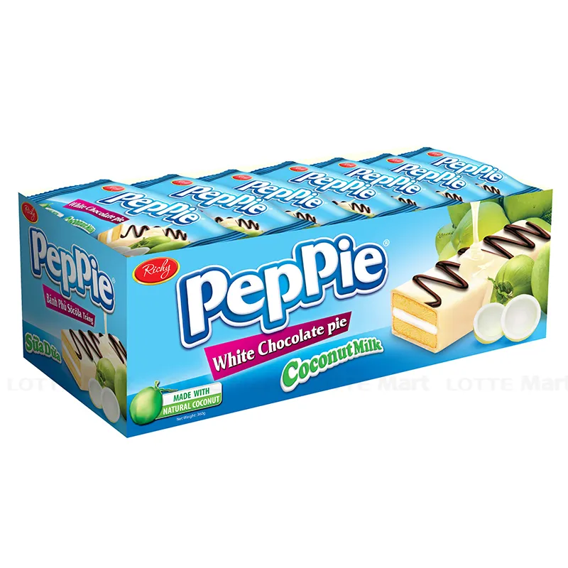 Peppie khay SỮA DỪA 360gx12