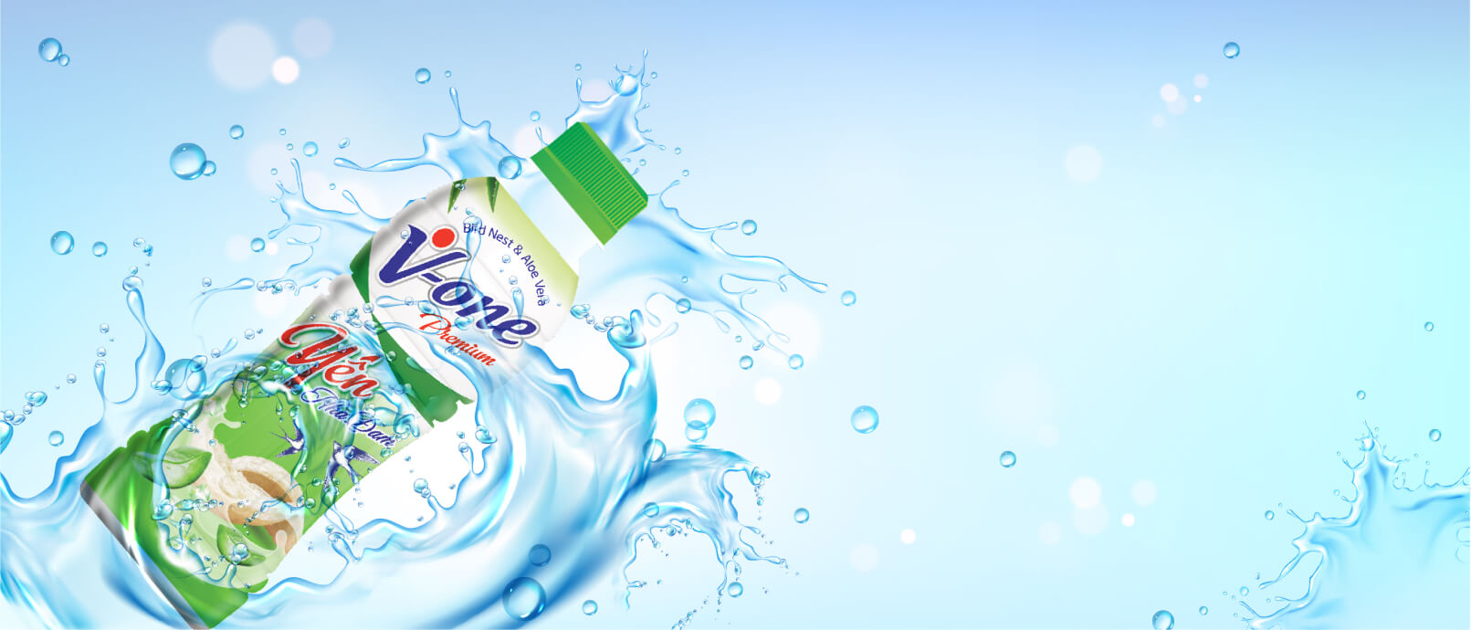 Nước Yến nha đam V-one 500ml KMGT