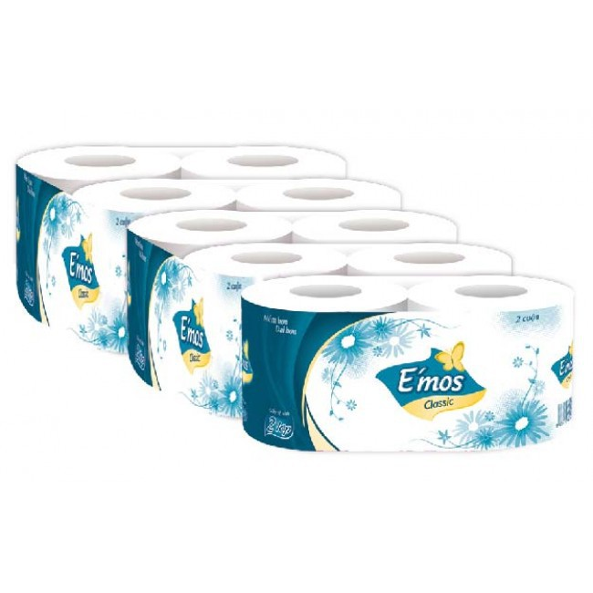 GVS E'mos Prem 2 lớp (10c x6 lốc)-Cá heo xanh