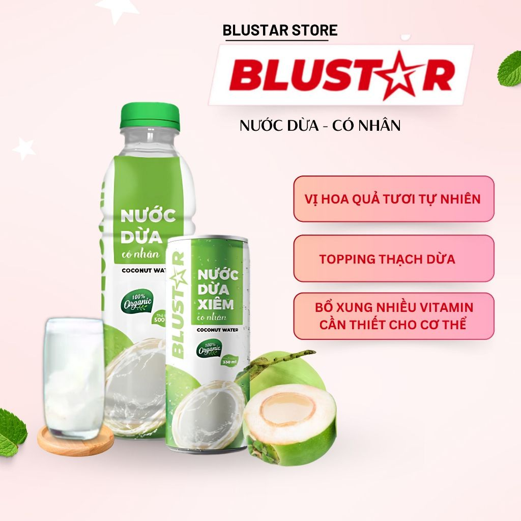 Nước Dừa Có Nhân 500ml