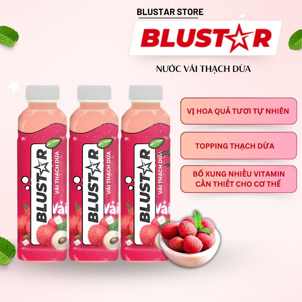 Vải Thạch Dừa 460ml