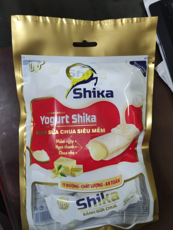 Shika Sữa Chua Túi Phô Mai Ít Đường (26 gói)