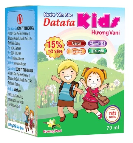 Yến Kid's Datafa 70ml - Hương Vani Kid T120