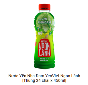 Nước Yến Nha Đam 6x450mlx24