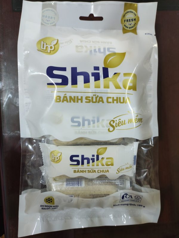 Shika Túi sữa chua vani 20 gói/thùng