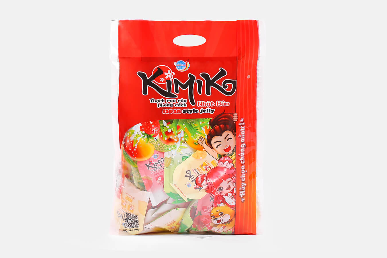Thạch rau câu Kimiko túi 18g (990g/gói  x  08 gói/thùng)