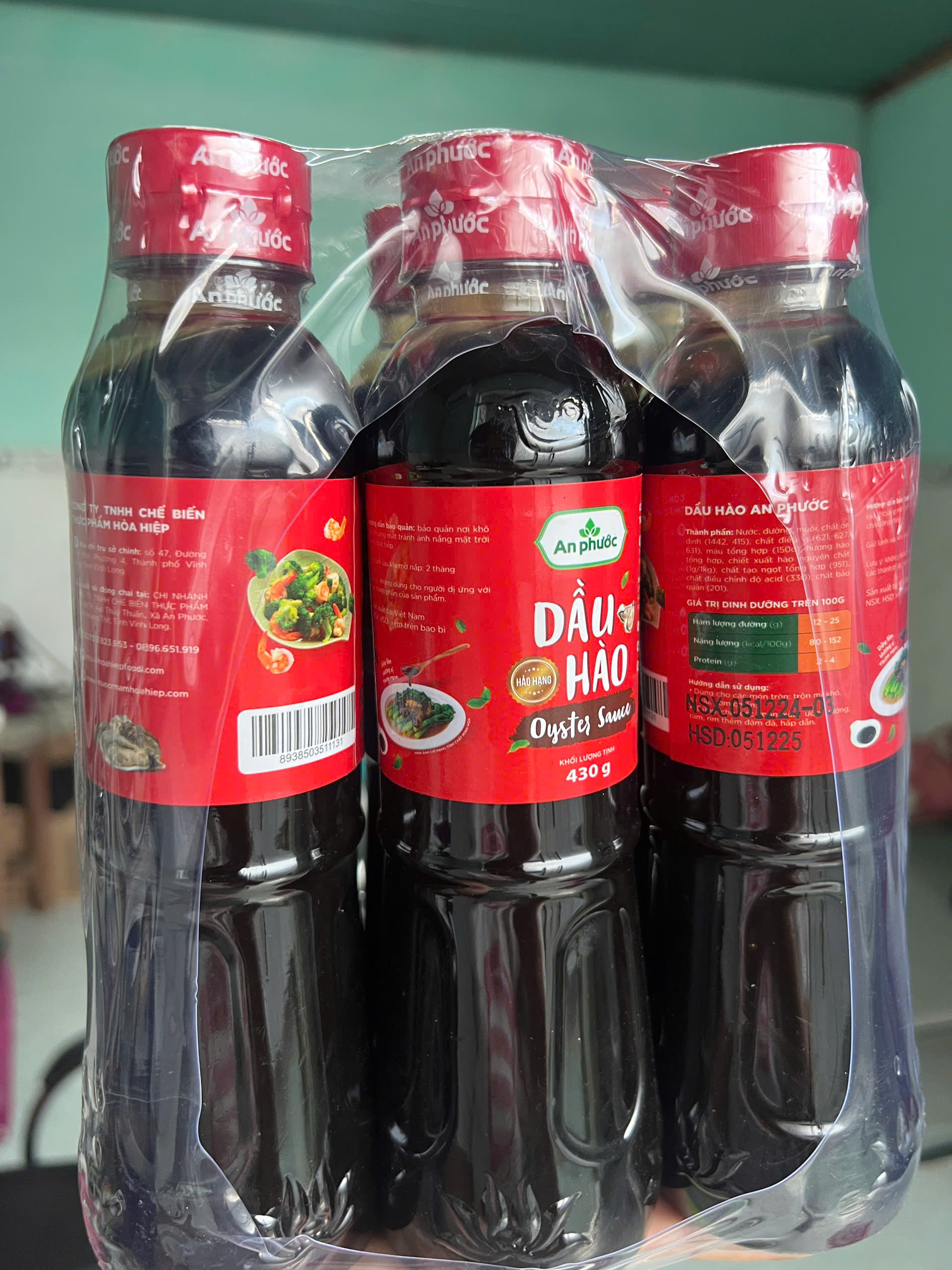 DẦU HÀO AN PHƯỚC 460GRAM