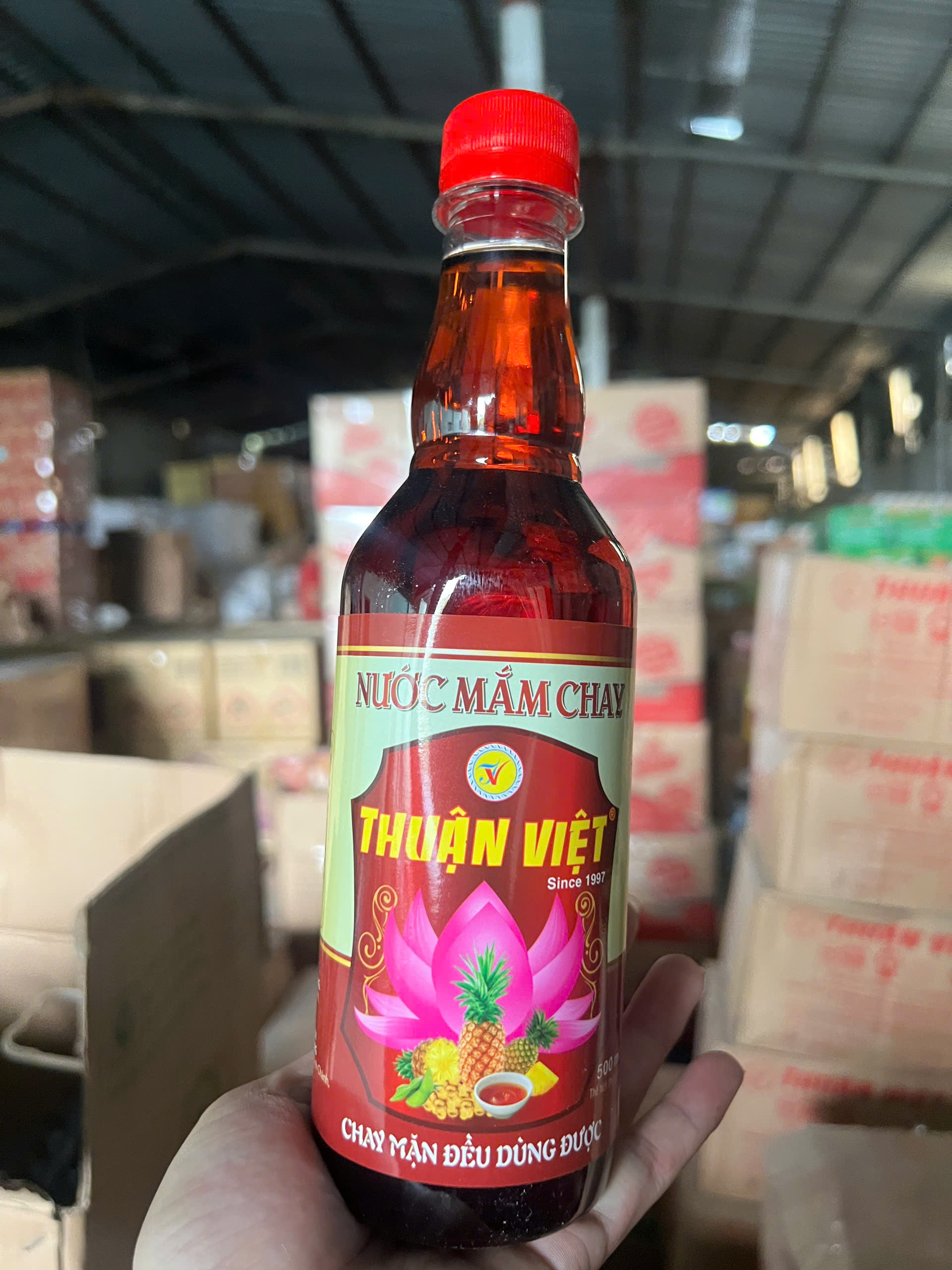 NƯỚC MĂM - T24CHAI - 500ML - CHAY