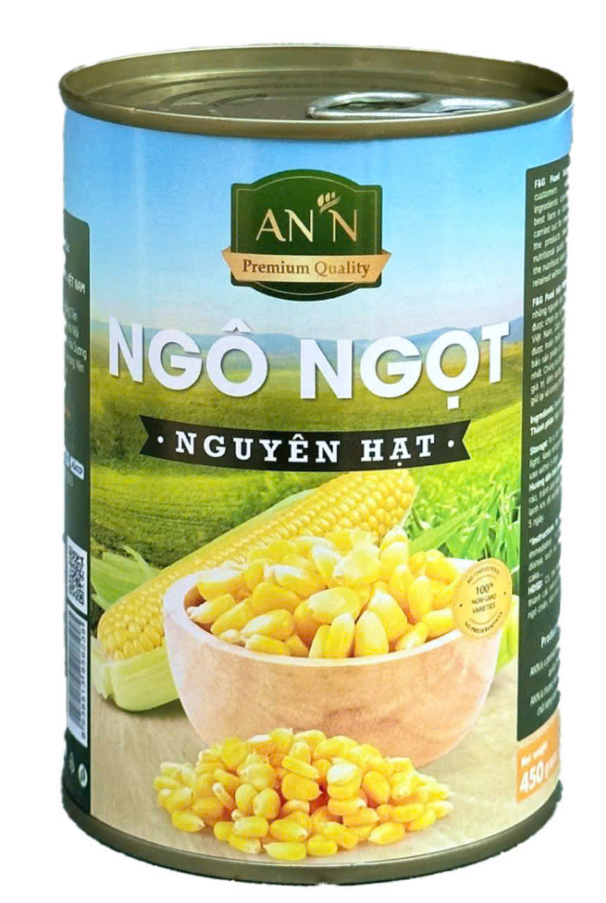 Ngô Ngọt Đóng Lon 15Oz 230G An'n