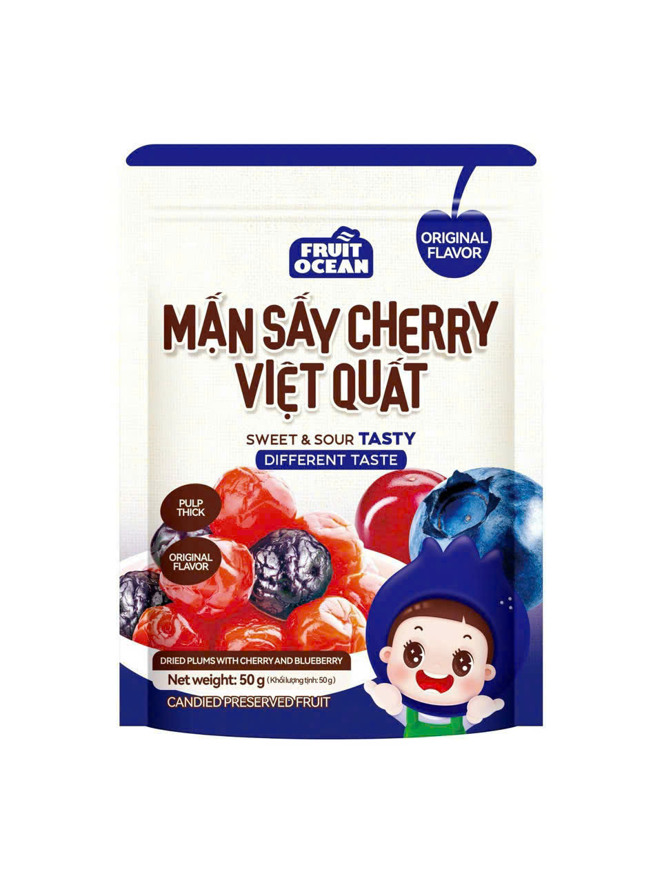Mận Sấy Cherry Việt Quất