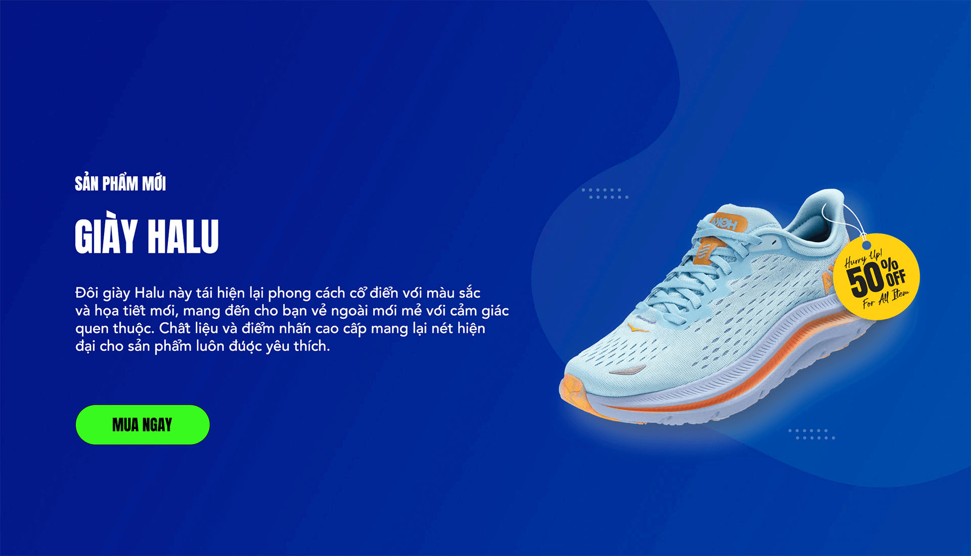 Giày Halu phong cách cổ điển