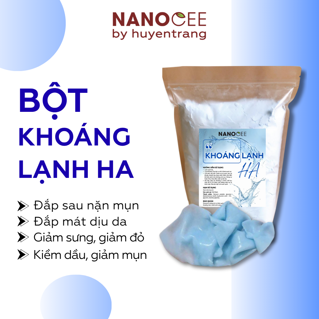 Mặt Nạ Dẻo Khoáng Lạnh Là Gì? Công Dụng & Điểm Khác Biệt