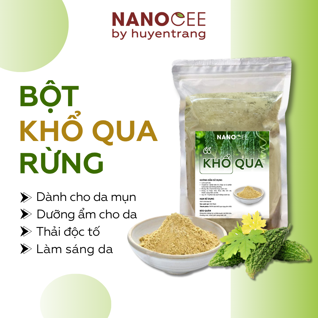 Bột Khổ Qua Thanh Hóa – Phù Hợp Với Loại Da Nào?