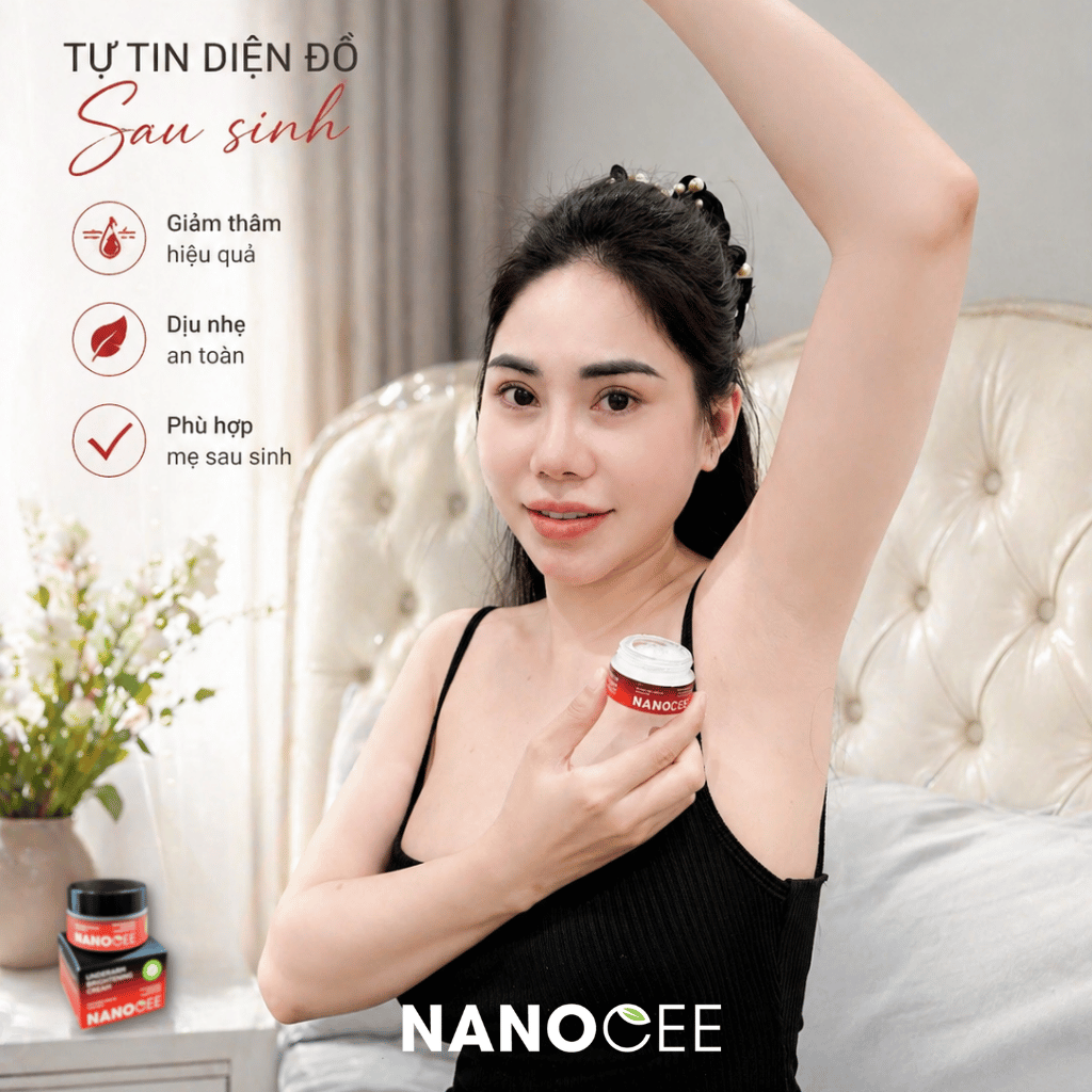 So sánh kem trị thâm nách Nanocee và Neothera đang bán chạy nhất hiện nay