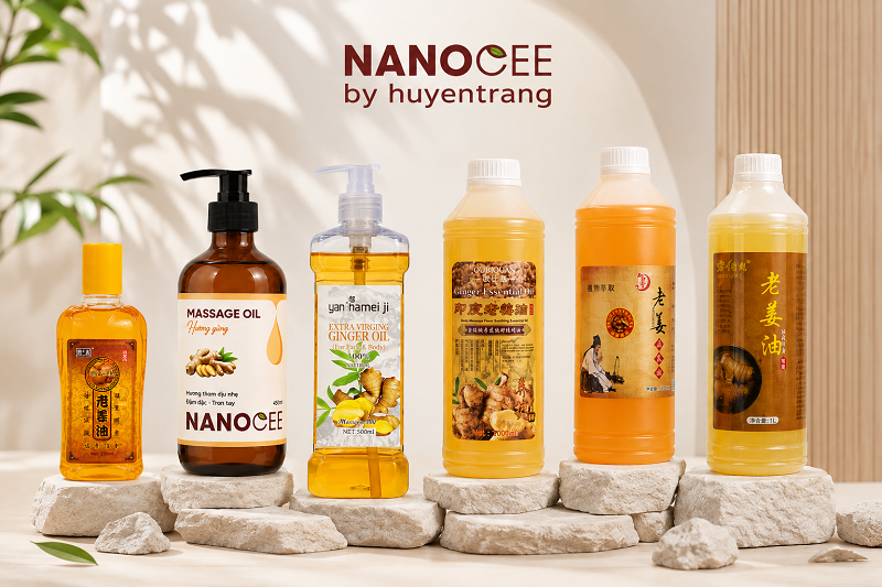 Top 6 Dầu Gừng Massage Body Ấm Nóng Đáng Tham Khảo 2026