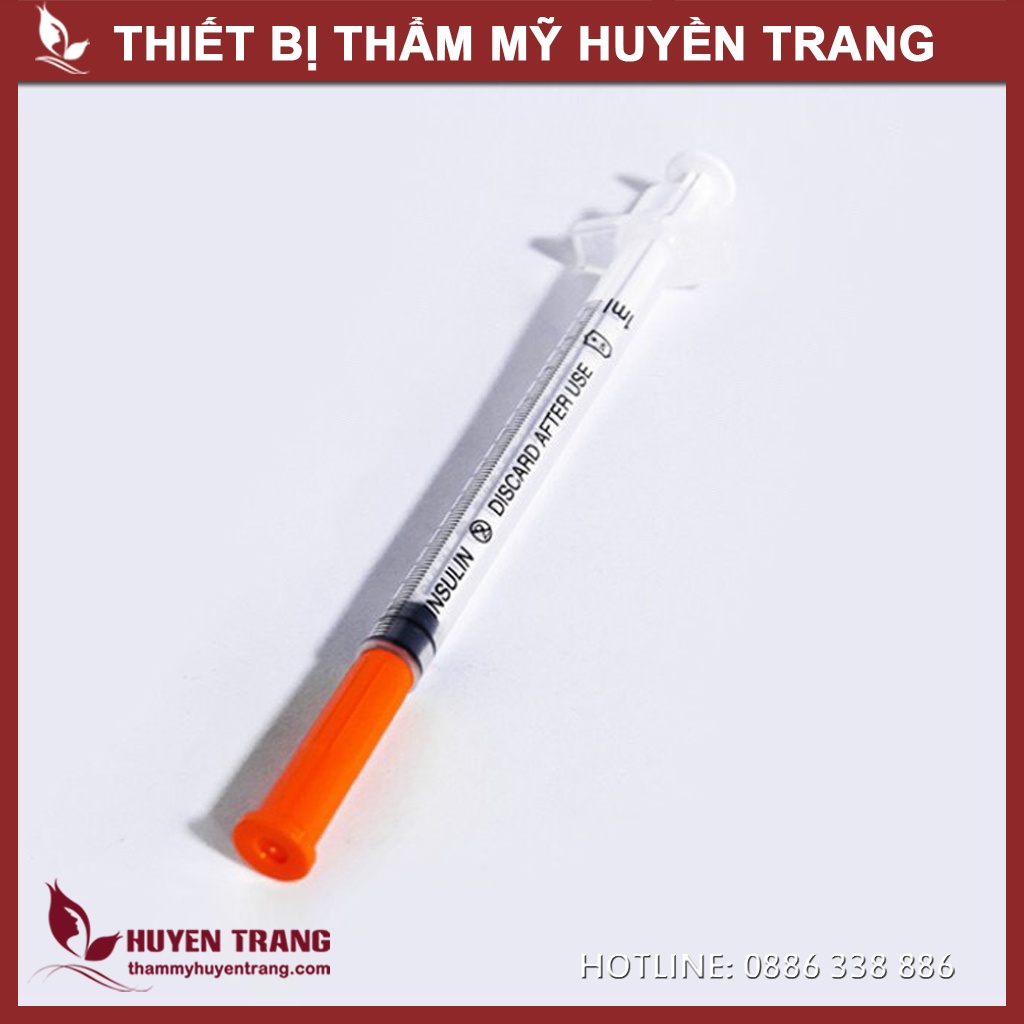 Bơm tiêm INSULIN sử dụng một lần 1ml Vinahankook