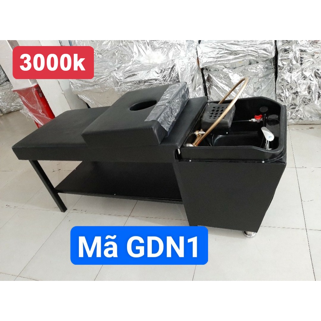 Giường Gội Đầu Spa Massage 2 in 1 Có Vòm Phun Nước Điều Khiển Nóng Lạnh Dùng Trong Tiệm Tóc, Spa, Thẩm Mỹ Viện NANOCEE