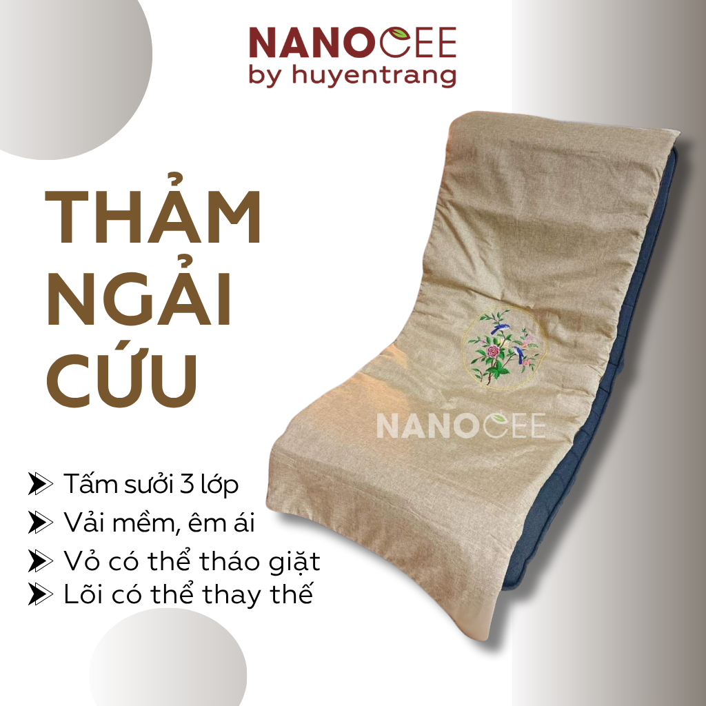 Thảm Điện Ngải Cứu Đông Y – Thảm Sưởi Ấm Dưỡng Sinh Toàn Thân