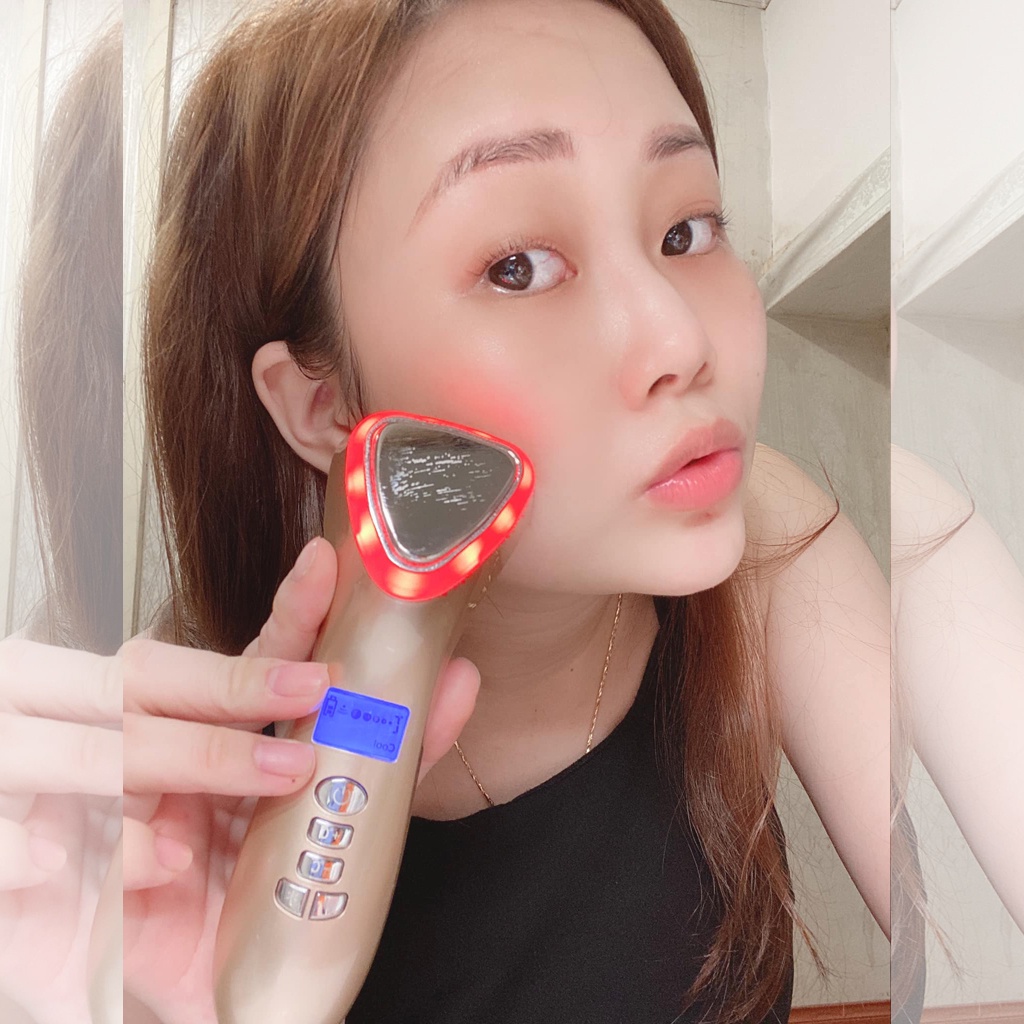 Búa Điện Di Nóng Lạnh Kết Hợp Ánh Sáng Sinh Học D002