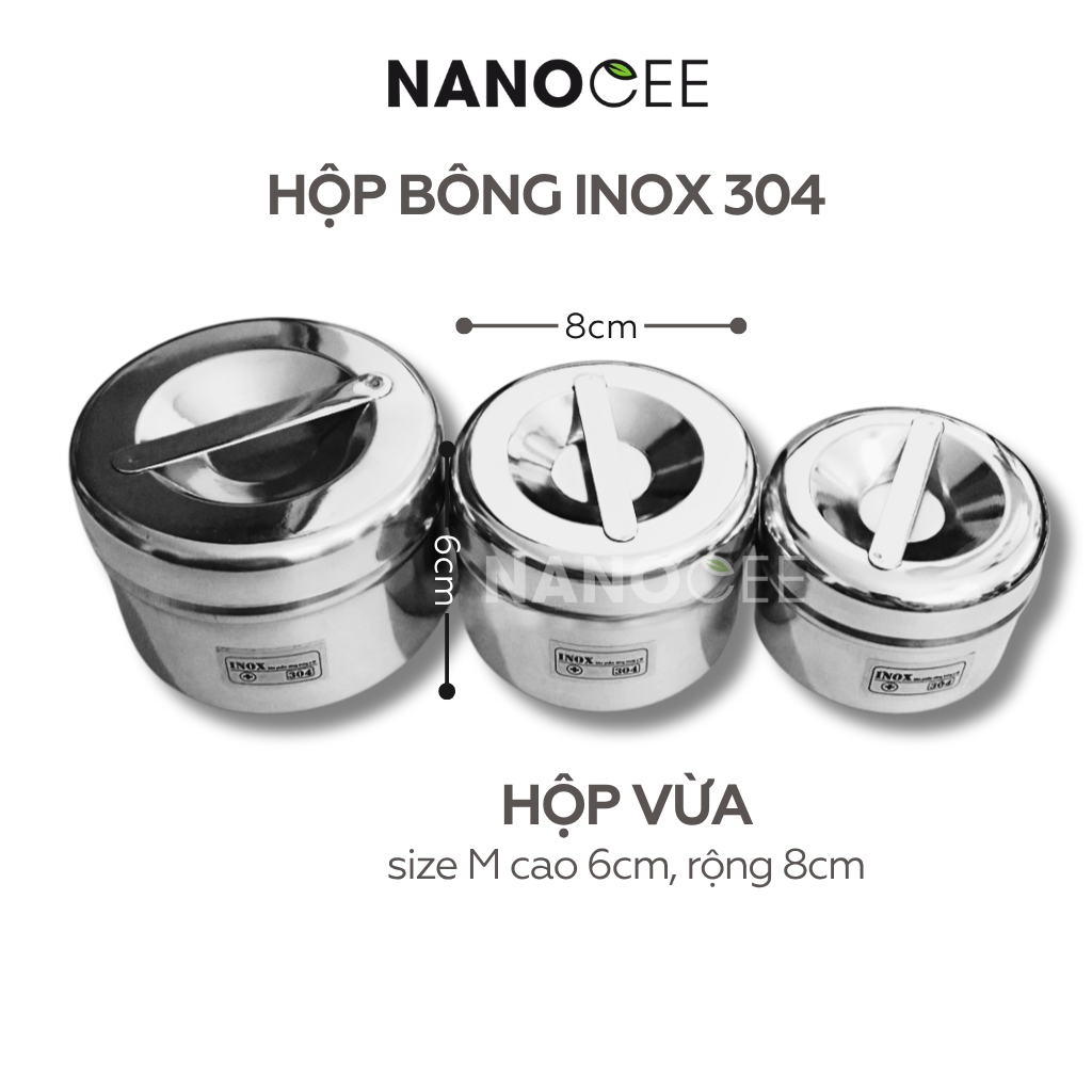 Dụng Cụ Spa Inox 304 | Khay Inox, Hộp Inox, Bát Inox, Panh Y Tế
