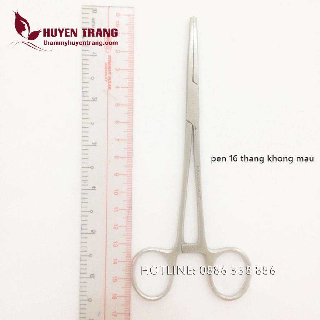 Panh Y Tế 12, 14, 16, 18, 20cm Thẳng / Cong, Có Mấu / Không Mấu, Kéo Cắt Chỉ - Chính Hãng PAKISTAN NANOCEE