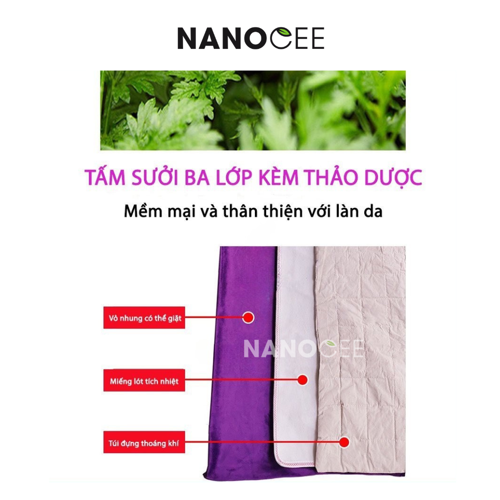 Thảm Điện Ngải Cứu Đông Y – Thảm Sưởi Ấm Dưỡng Sinh Toàn Thân
