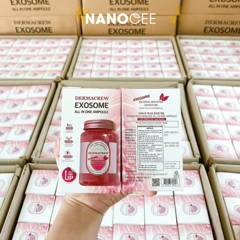 Exosome Dermacrew Căng Bóng – Cấp Ẩm, Dưỡng Da Mịn Mượt