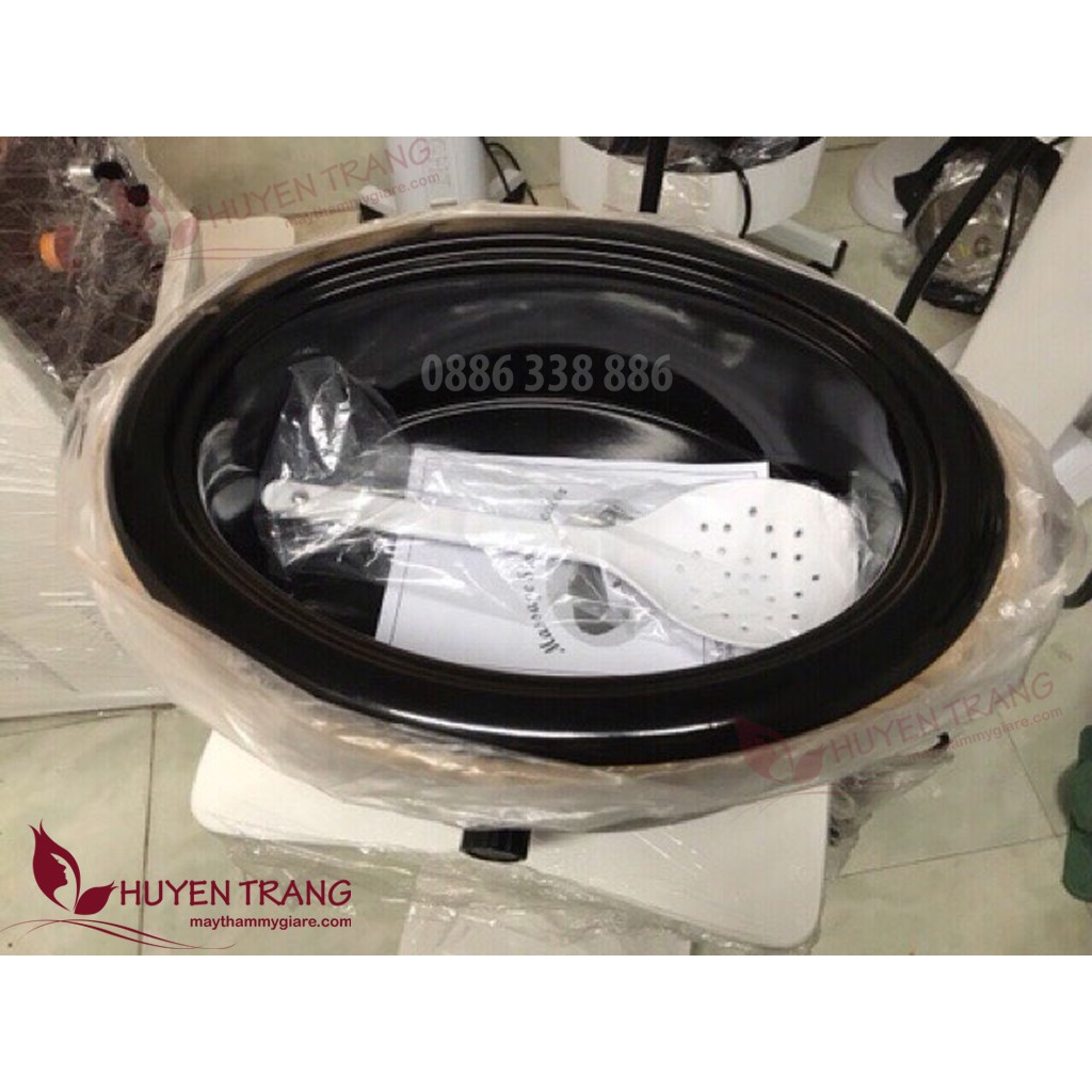 Nồi Hấp Nóng Đá Nóng Massage Spa 750W – Chứa 30–40 Viên Đá